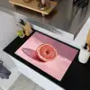 Grapefruit - Roze - Disco - Shiny Inductie beschemer met haakjes klein -sfeer1