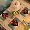 Vrouw - Chocolade - Frambozen - Aardbeien - Koekjes Placemat vinyl groot -zzsfeer5_Kitchenyeah-website