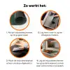 Vrouw - Sinaasappel - Bessen - Oranje Inductie beschermer vinyl 3mm klein -zzzzzzz-td-werking