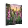 Vingerhoedskruid - Bloemen - Tuin aluminium wit klein -3d