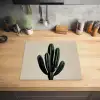 Cactus - Subtiel - Groen Inductie beschermer vinyl 3mm middel -sfeer5
