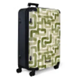 Modern - Grafisch - Groen NBS - Large koffer - Volwassenen Unisex groot -product1