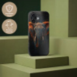 Olifant - Oranje - Oren Toughcase MagSafe Apple iPhone 17 klein -USP_PrintM_DE