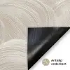 Lijnen - Waaier - Beige Deurmat klein 898 -antislip_NL