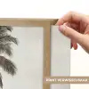 Eiland - Palmboom - Zee Light Box met batterij (Wandlamp) middel -USP_websiteprintNL