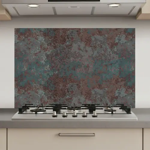 Blauw - Grijs - Roest - Patroon keuken achterwand spatscherm klein 900 -3d_website