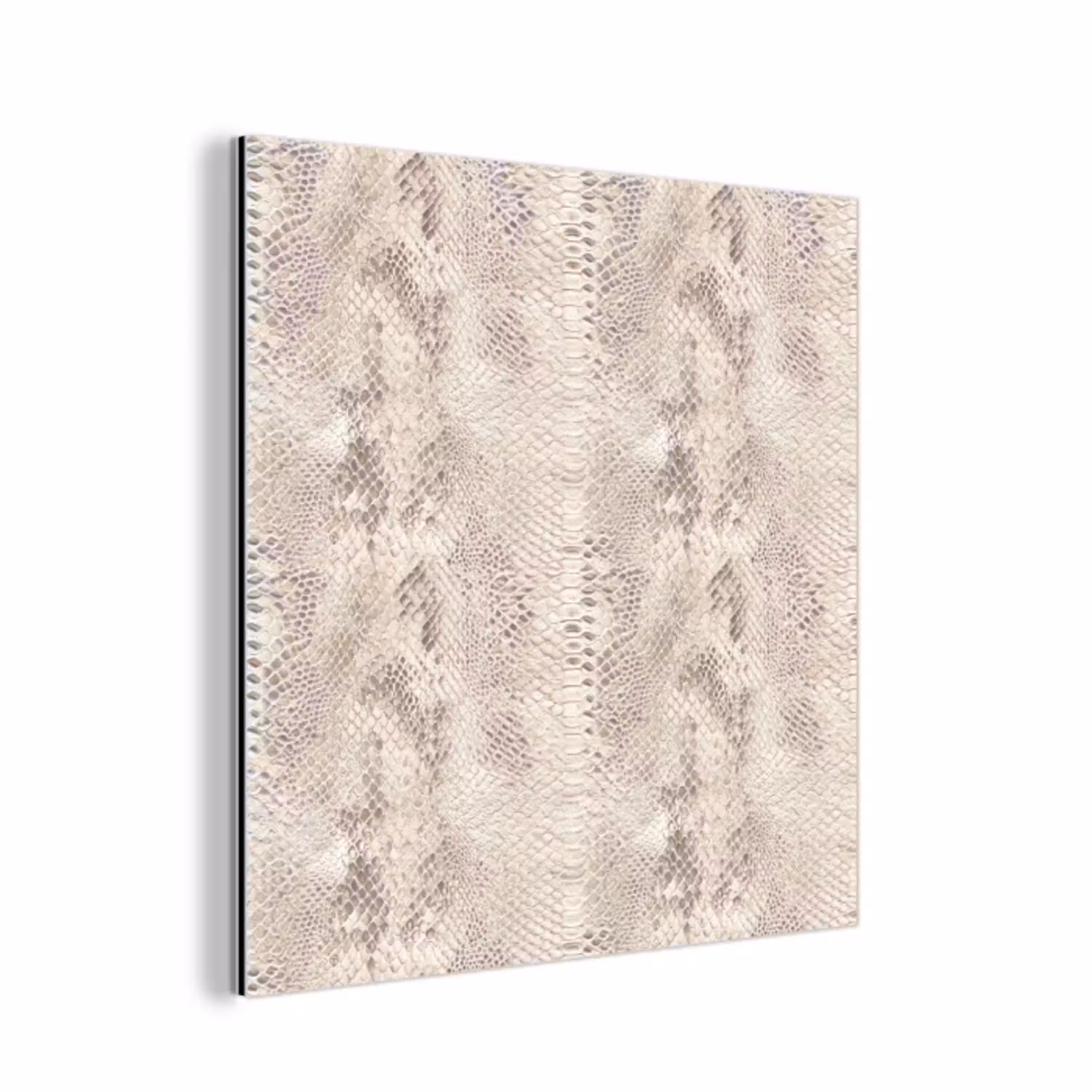 Slang - Patroon - Beige aluminium wit klein 46 -3d