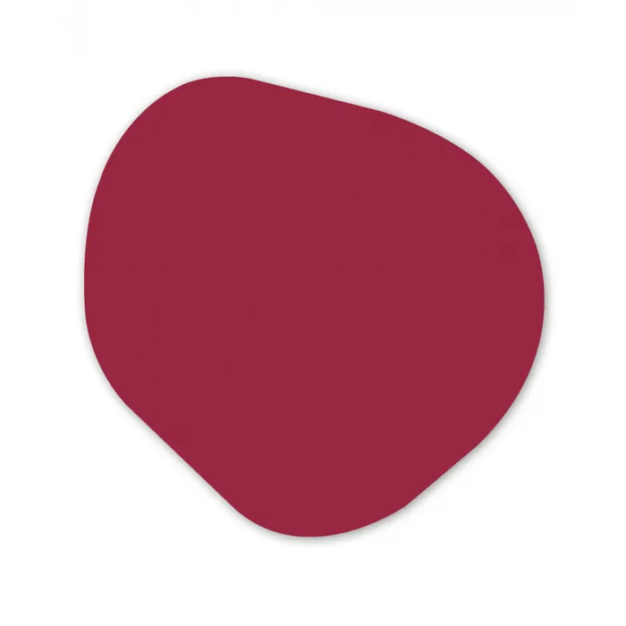 Bruin - Rood - Kleur Wandcirkel Organisch Forex 3mm klein 629 -3d