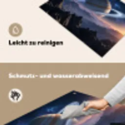 Fantasy - Kosmos - Landschap Inductie beschemer met haakjes klein -ky-schoon-de