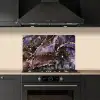 Marmer - Goud - Roze keuken achterwand spatscherm klein -sfeer1