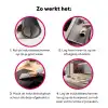 Sepia Bladstilleven Inductie beschermer vinyl 3mm klein -wsfeer9_website