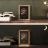 Boeket - Romantisch - Kleurrijk Light Box met kabel (Tafellamp) klein -sfeer3