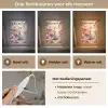 Flamingo - Schildpad - Roze Light Box met kabel (Kinderlampje) klein -USP_lichtkleurNL