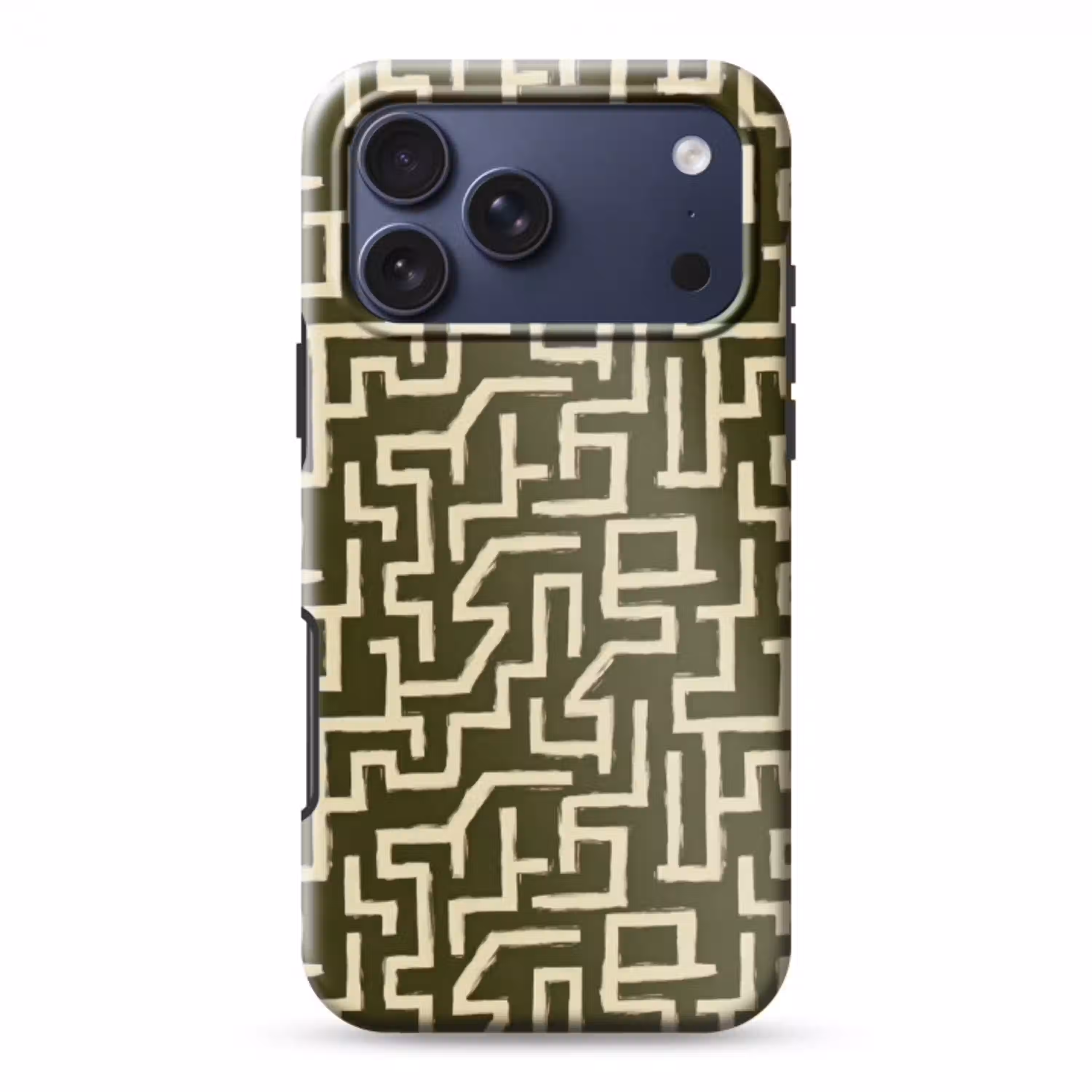 Abstract - Lijnen - Groen Toughcase MagSafe Apple iPhone 17 Pro Max klein 1019 -3d