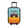 Monstertruck met Graffiti Print in het Zand Kinderkoffer - Zwart klein -3d