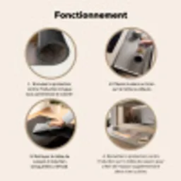 Pier - Zonsondergang - Strand Inductie beschermer vinyl 3mm middel -usfeer9_FR