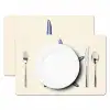 Blauwe zeester - Minimalistisch - Beige Placemat vinyl groot -zzsfeer2_Kitchenyeah-website