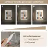Tafels van vermenigvuldiging - Leren rekenen voor kinderen - Getallen oefenen - Cijfers - Auto Light Box met kabel (Wandlamp kind) klein -USP_dimbaarNL