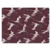 Kraanvogels - Klassiek - Bordeaux muismat rubber klein 262 -3d