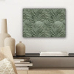 Bladeren - Textuur - Groen canvas 2cm klein 34 -sfeer6