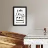 Illustratie - Café - Koffiemachine - Kopjes KitchenYeah - Keuken - Fotolijst klein -sfeer3
