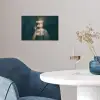 Klassiek - Sierlijk - Roze poster papier klein -sfeer3