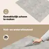 Grijs - Beton - Industrieel Inductie beschemer met haakjes klein 777 -ky-schoon-nl