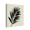Palmblad - Subtiel - Groen - beige aluminium wit klein -3d
