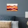 Abstract - Landschap - Golven poster papier klein -sfeer2
