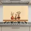 Vazen - Bloemen - Bladeren - Minimalistisch keuken achterwand spatscherm klein -3d_website