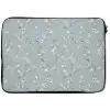 Klassiek - Bloemen - Blauw laptophoes neopreen klein 279 -zkaufland3dotto