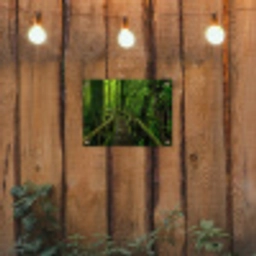 Groene Oase van Rust tuinposter los doek klein -sfeer1