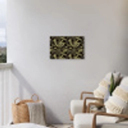 Botanisch - Bladeren - Groen Tuinposter op houten frame 2 cm dik klein 845 -sfeer1