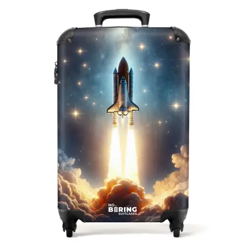 Razendsnelle raket Koffer - NBS - Handbagage middel -productfoto_recht