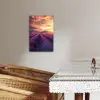 Lavendelveld - Zonsondergang - Paars KitchenYeah - Keuken - Canvas klein -sfeer3