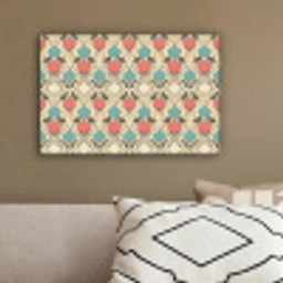 Barok - Retro - Kleurrijk canvas 2cm klein 34 -sfeer3