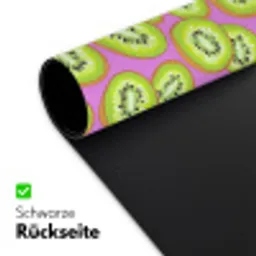 Kiwi - Speels - Groen Muismat XXL klein 681 -ysfeer2_duits