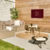 Love your damn self - Kleurrijk - Bordeaux Tuinposter op houten frame 2 cm dik klein -sfeer2