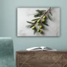 Olijventak - Beton - Mediterraan canvas 2cm klein -sfeer4