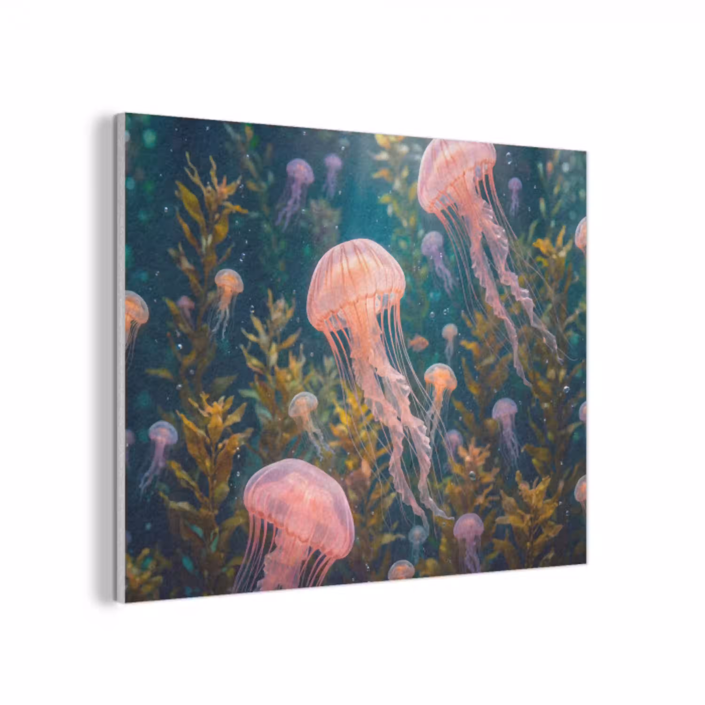 Kwal - Roze - Onderwater - Zeeleven - Dieren PET vilt klein -3d