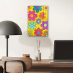 Bloemen - Illustratie - Kleurrijk plexiglas 5mm klein -sfeer6