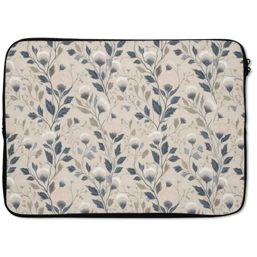 Klassiek - Botanisch - Kleurrijk laptophoes neopreen klein 279 -zkaufland3dotto