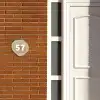 Boomschijf - Traditioneel Naambord Organisch middel -sfeer3