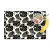 Modern - Monstera - Zwart Placemat vinyl groot 368 -zzzproduct_Kitchenyeah-website