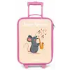 Muis - Saxofoon - Muziek Kinderkoffer - Roze klein -zz3dotto