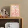 Eenhoorn - Wolken - Roze Light Box met kabel (Kinderlampje) klein -sfeer2_kind