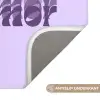 Mucho amor - Paars - Gelaagde letters Badmat klein -USP_AntislipNL
