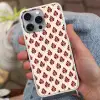 Botanisch - Patroon - Bordeaux Hoesje iPhone 16 Pro Max met koord klein 804 -sfeer3