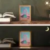 Trap - Boog - Sterrenhemel Light Box met kabel (Tafellamp) klein -sfeer3