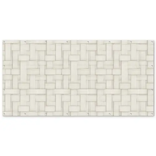Vlechtwerk - Banen - Beige Balkonbeschermer Duitsland klein 596 -zz_3d